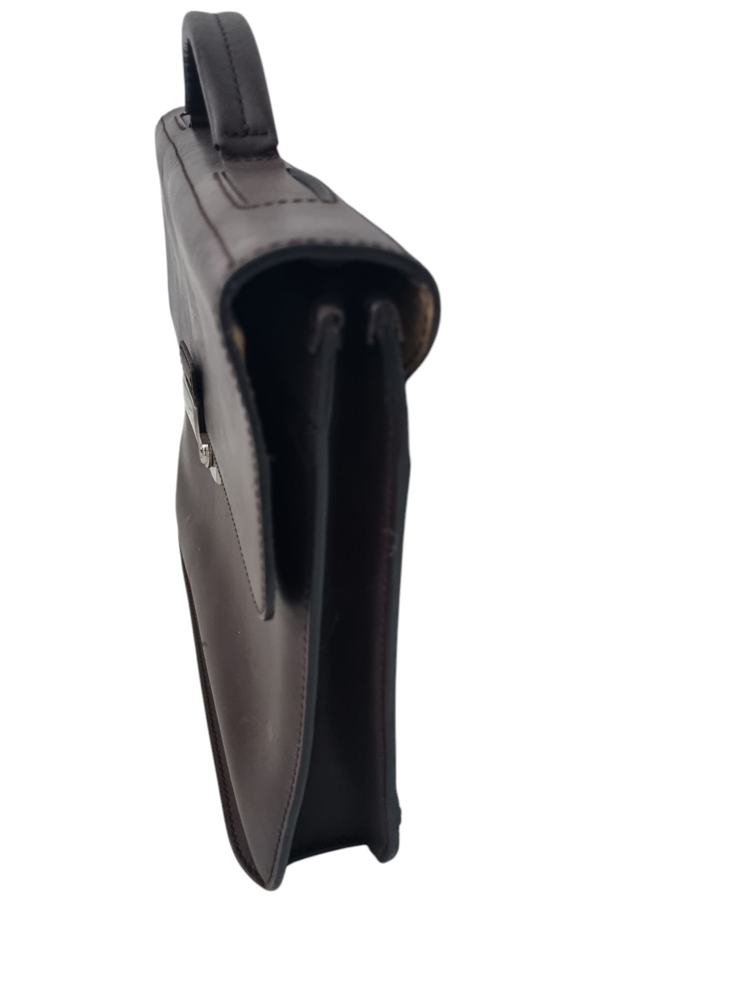 Brązowa skórzana torba torebka bree 
Szerokość 38 cm 
Wysokosc 26 cm