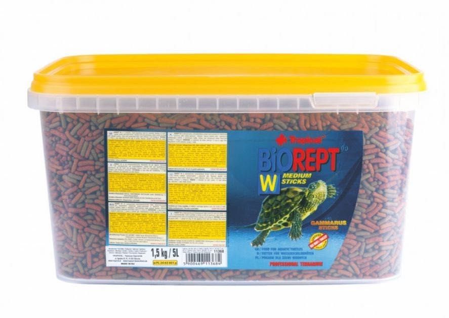 Tropical BioRept W 5l/1,5 kg, pokarm dla żółwi wodnych i błotnych