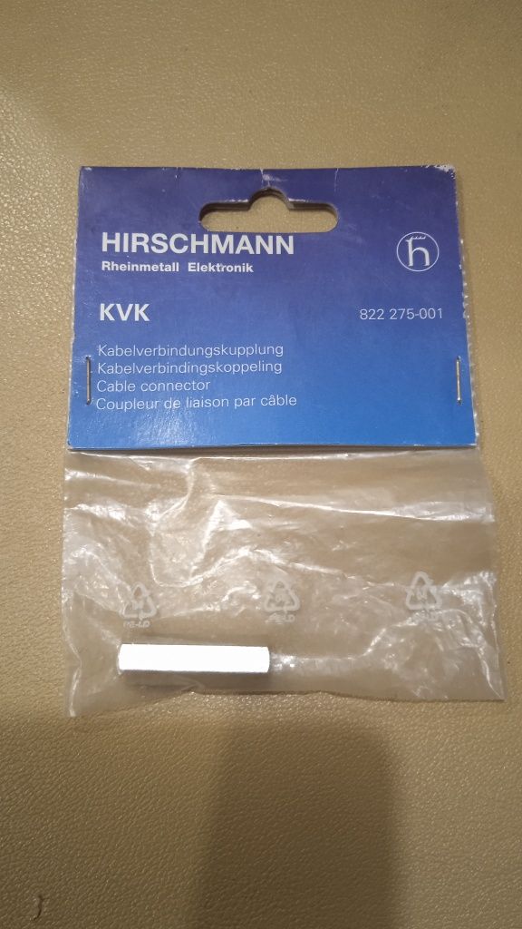 Коннектор з'єднувач для антени Hirschmann 822 275-001