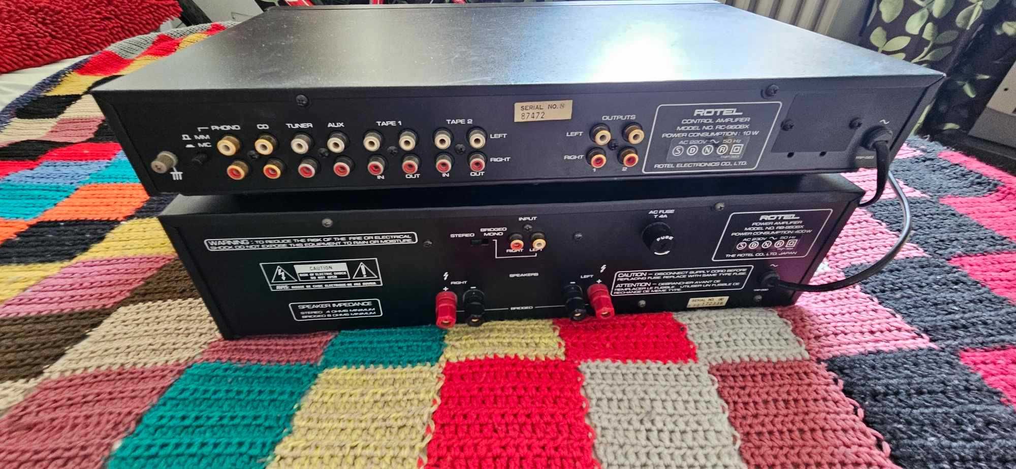 Rotel RB-980BX oraz przedwzmacniacz RC-960BX