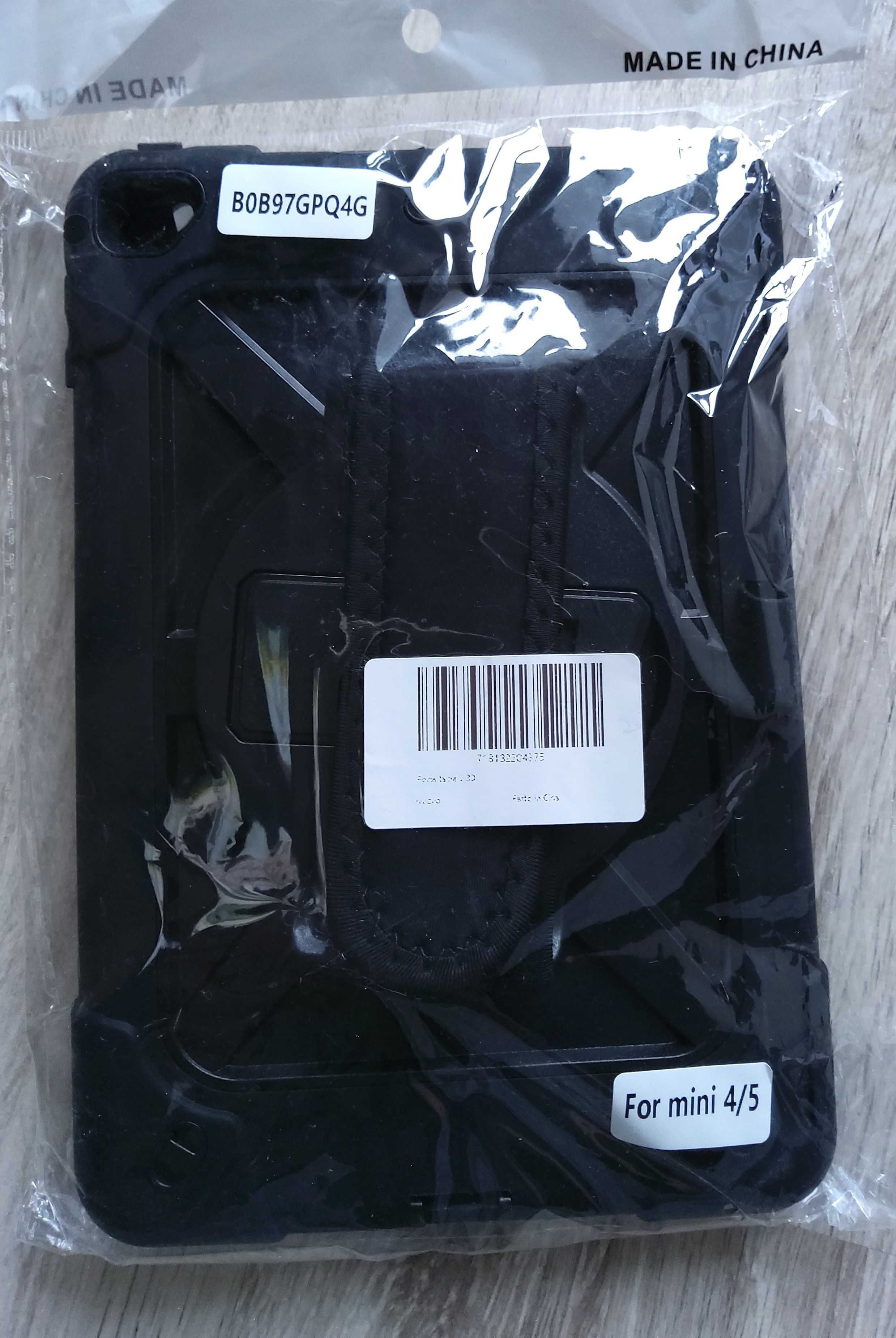 Pancerne etui case obudowa do tablet iPad Mini 4/5 czarne
