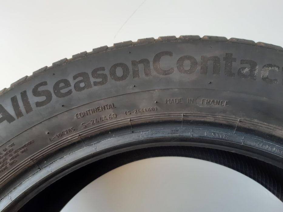 Całoroczne 215/55R17 Continental 2020r Montaż