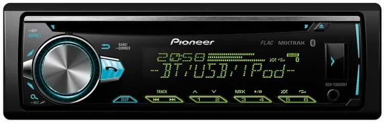 Pioneer DEH-S5000BT Bluetooth, CD, USB, AUX, 50Wx4, BT, Spotify, FLAC