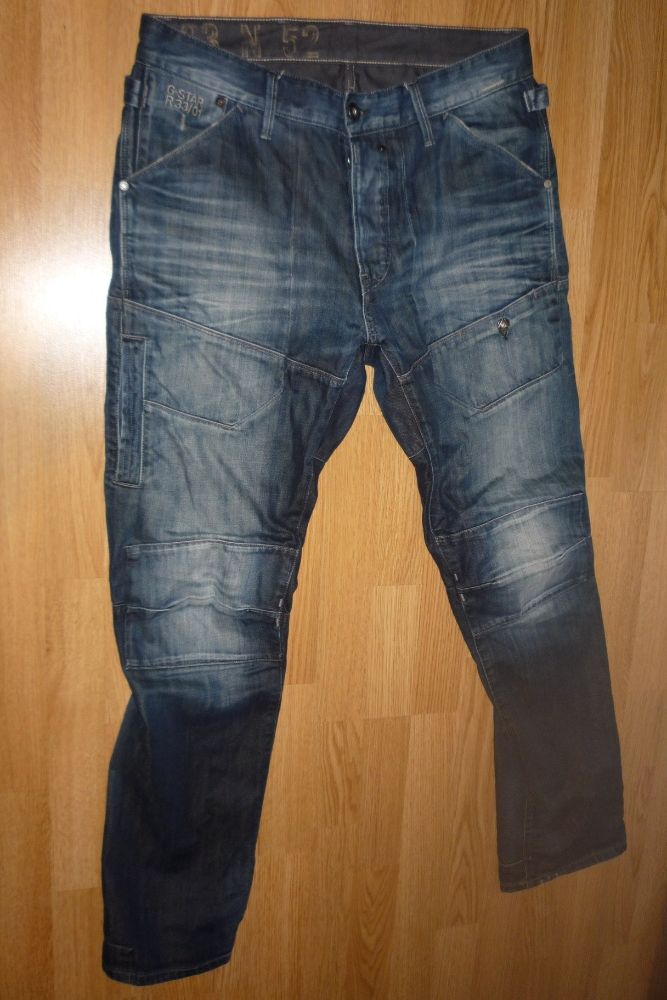 Spodnie męskie jeans roz XL * G Star Raw Denim 3301 model 5620