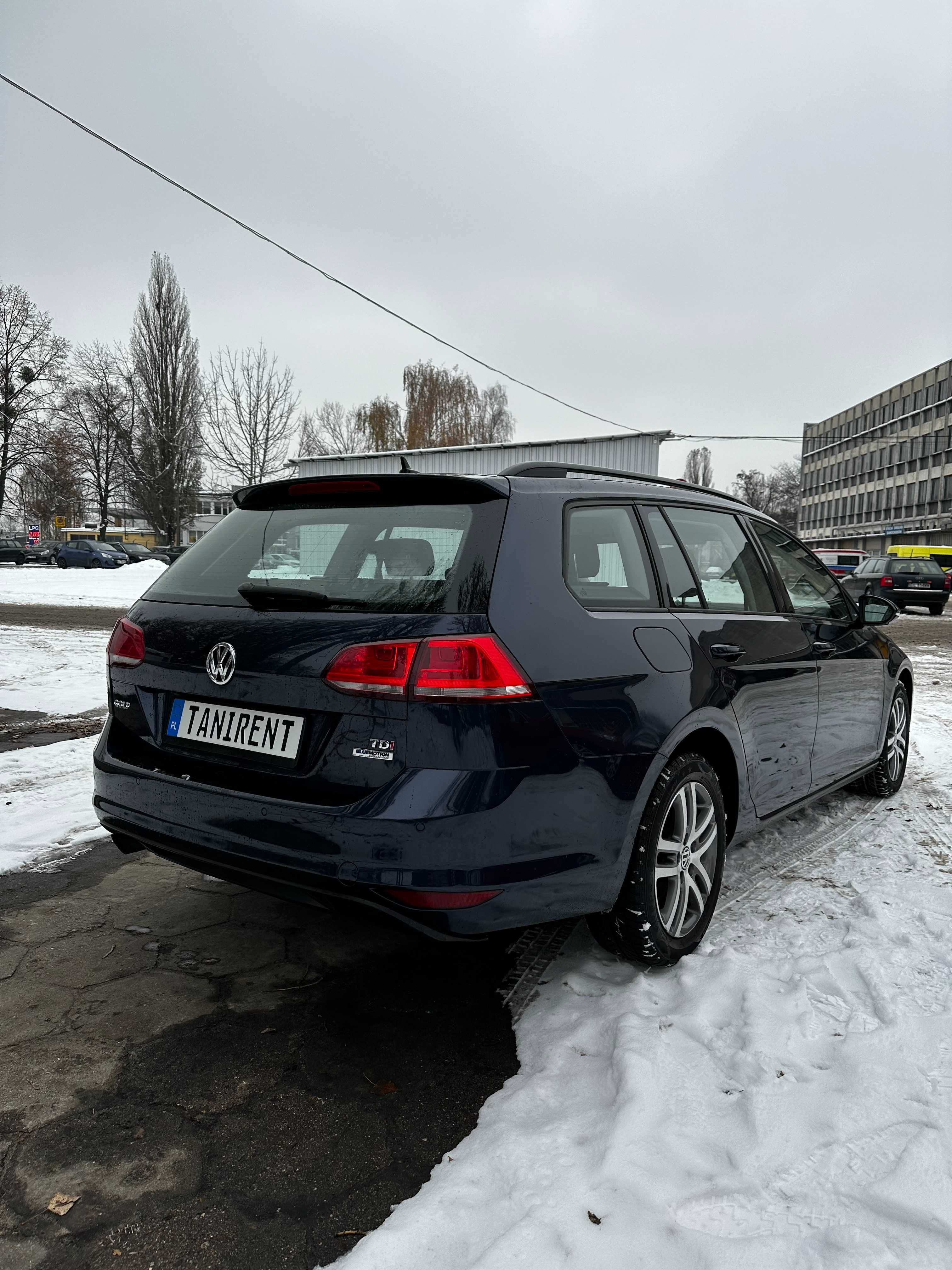 Uber, taxi, Freenow, wynajem na miesiące, VW Golf automat, Tanirent.pl