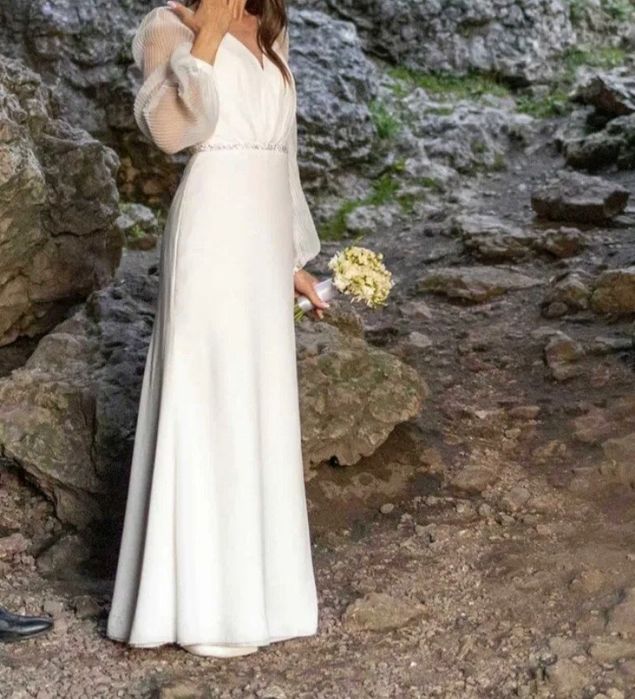 Suknia ślubna + welon