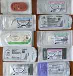 Шовний хірургічний матеріал нитки ПГА Vicryl Prolene PDS Nylon