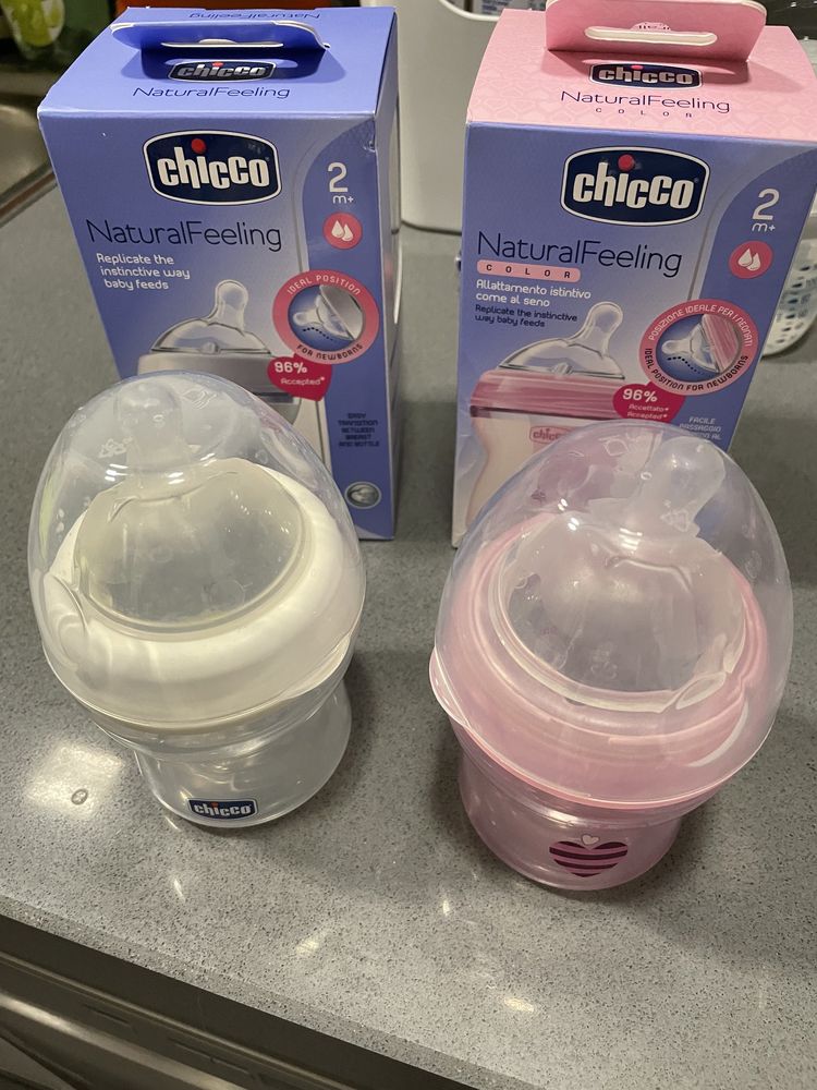 Biberons Chicco - 4 Unidades - Novos