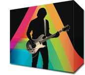 Obraz 20x20cm Pryzmat przez Gitarę