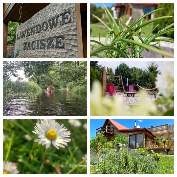 Domek na Mazurach  Lavendowe Zacisze cisza,  jezioro, sauna, bania