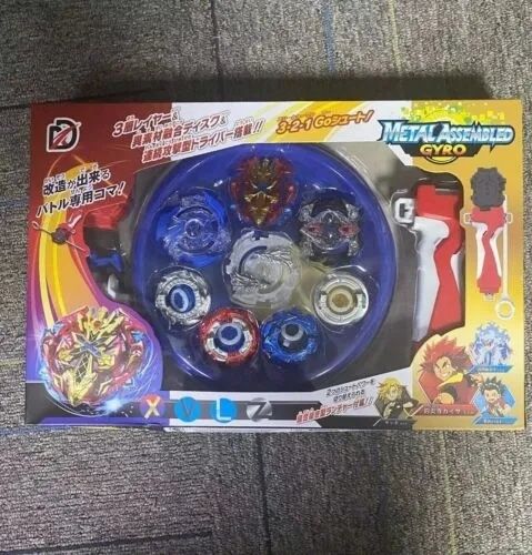 Beyblade pack 4 com arena e lançadores NOVOS NA CAIXA
