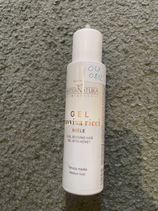 MaterNatura Rewitalizujący żel z miodem do włosów kręconych 100ml 0812