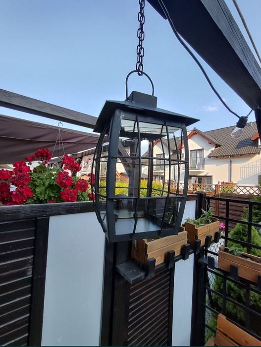 Metalowe lampiony 3szt.