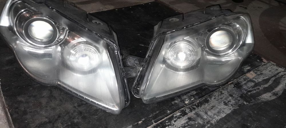 Lampy bi-xenon passat b6 doświetlanie zakrętów