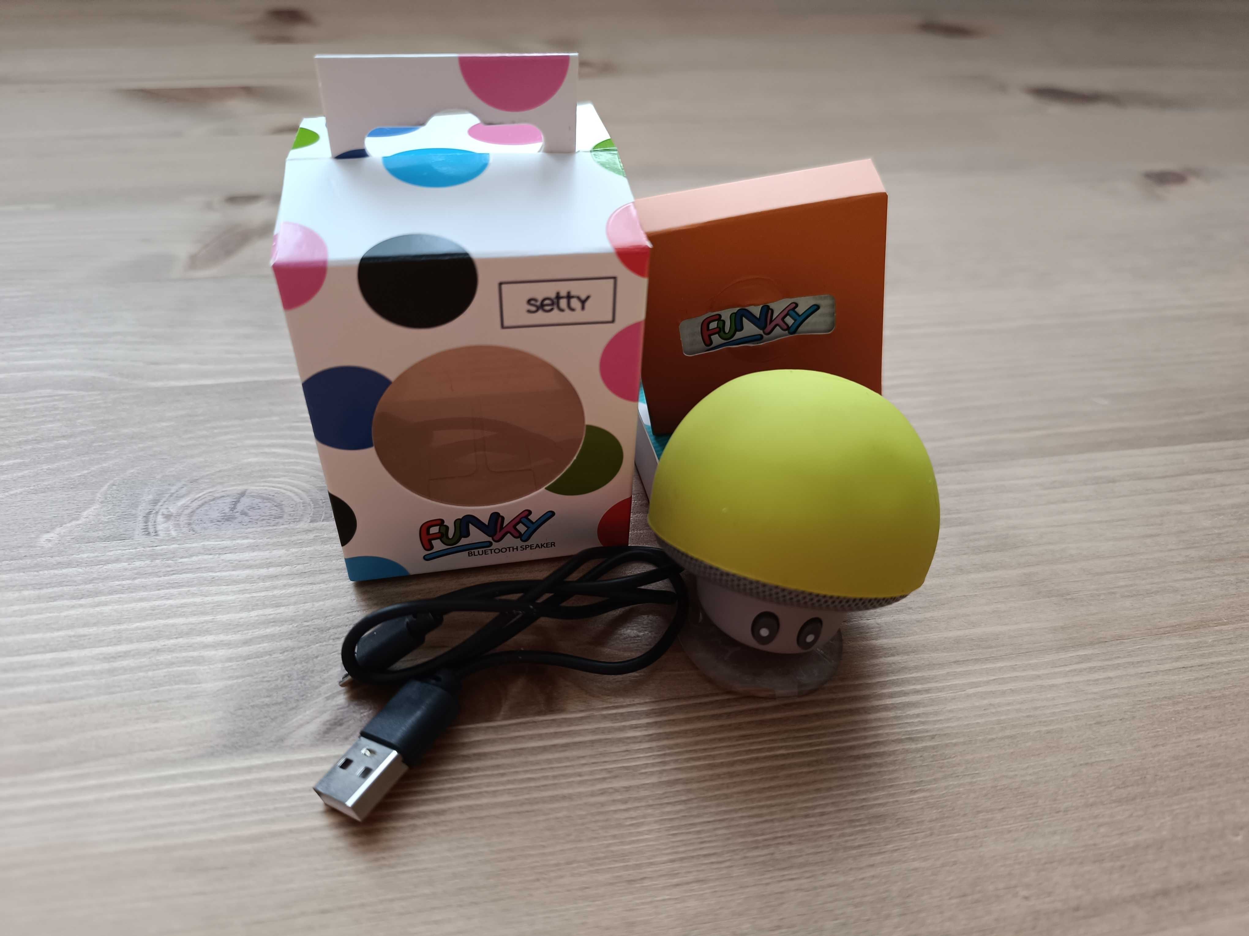 Bezprzewodowy głośnik BT SETTY Funky Bluetooth Speaker zielony