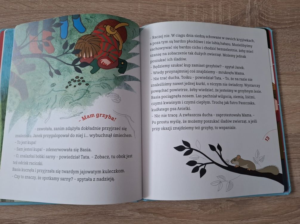 Basia i wyprawy do lasu