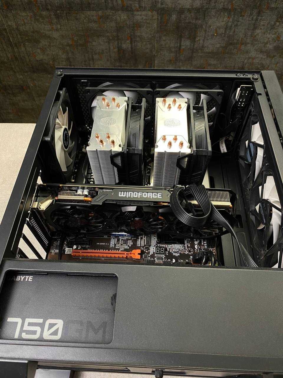 ПК на 2× Xeon E5-2697 V2/64Gb/GTX 960 4Gb