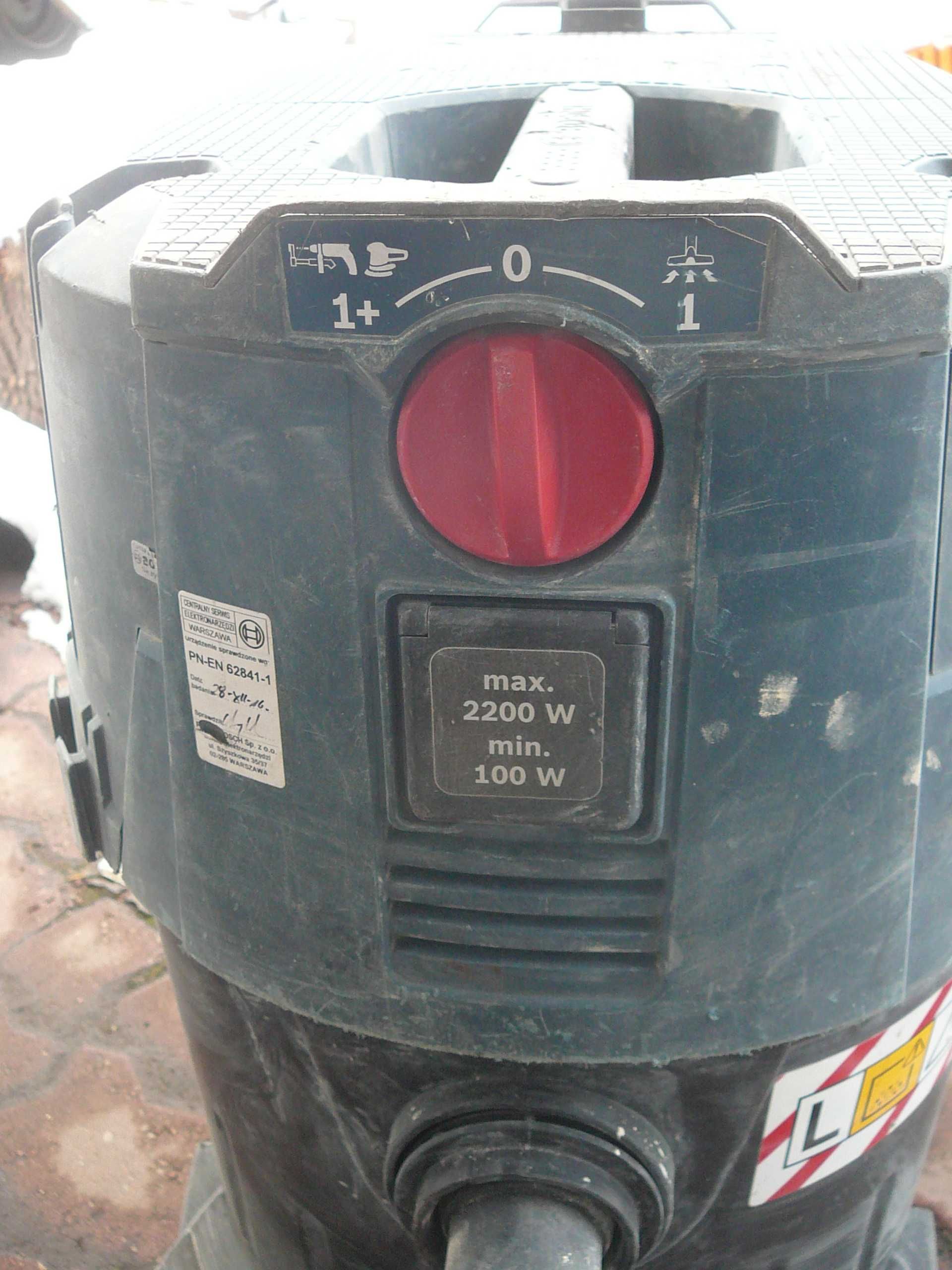 Odkurzacz przemysłowy GAS 35 L SFC+ BOSCH używany sprawny