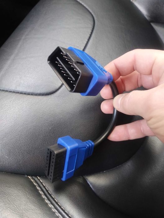 Синій подовжувач для Jeep