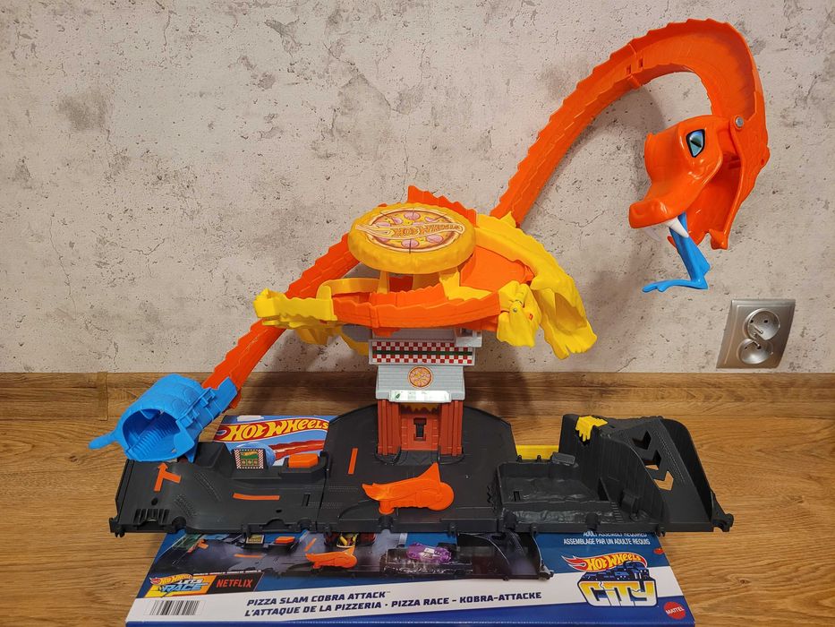 Hot Wheels City Odjazdowa pizza – Atak kobry Zestaw HTN81 HTN 81