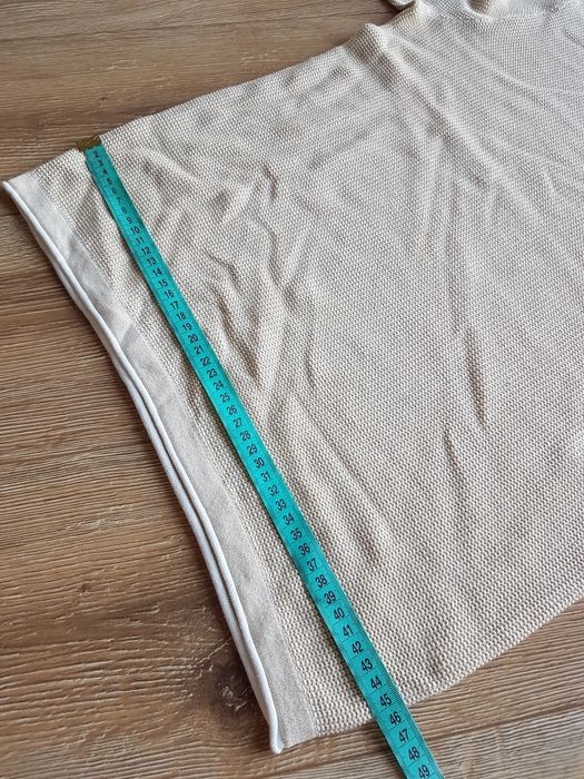 S Review sweter męski bawełniany sweterek beżowy 100% cotton 
Nowy pow