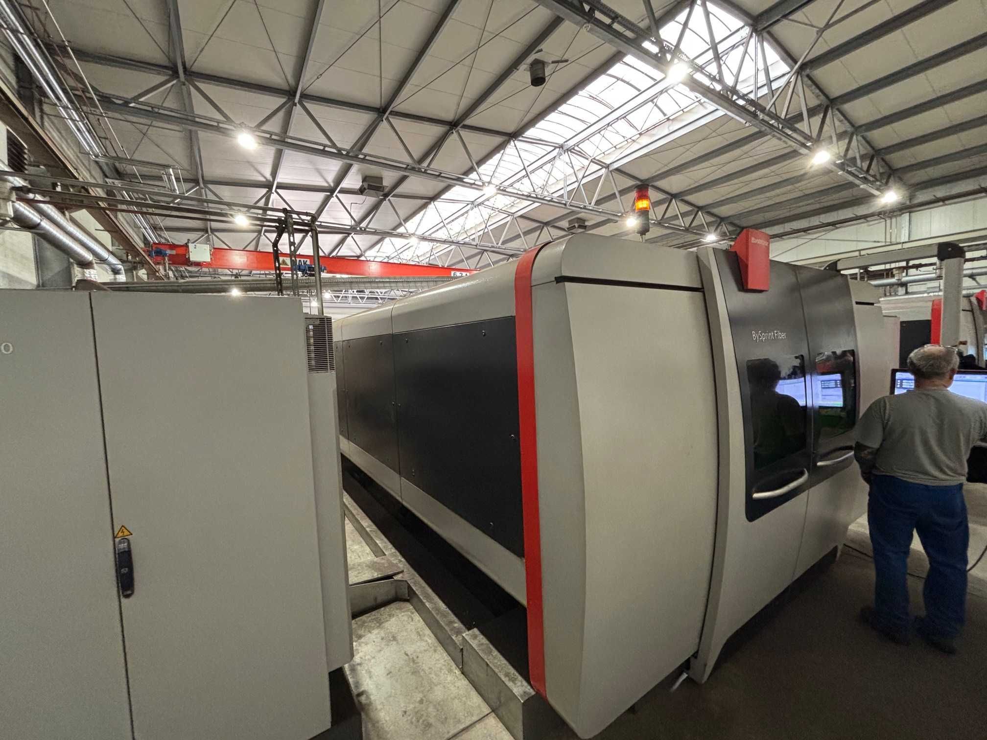 Wycinarka Laserowa BySprint Fiber Bystronic 6 kW 2000x8000mm