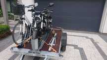 Przyczepka motocyklowa , do motocykla , platforma  DMC499kg