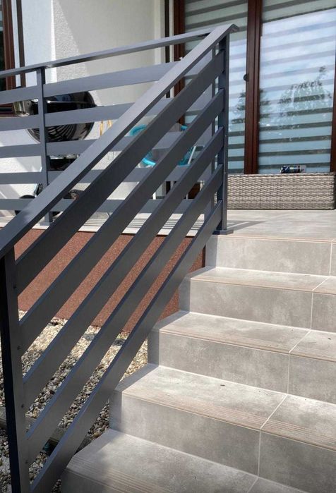 Balustrada balkonowa barierka balustrady balkonowe aluminiowa balkon