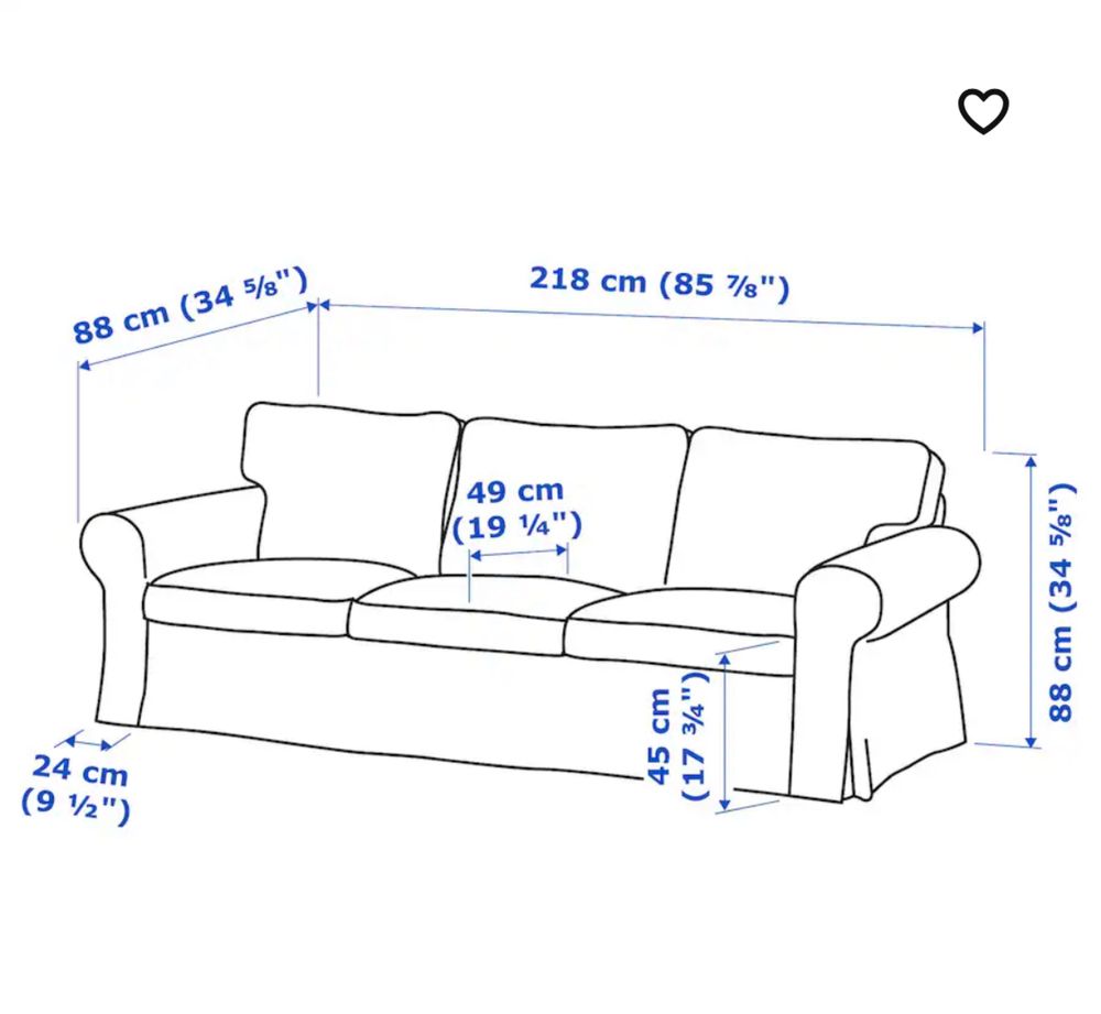 Sofa Ektorp Ikea