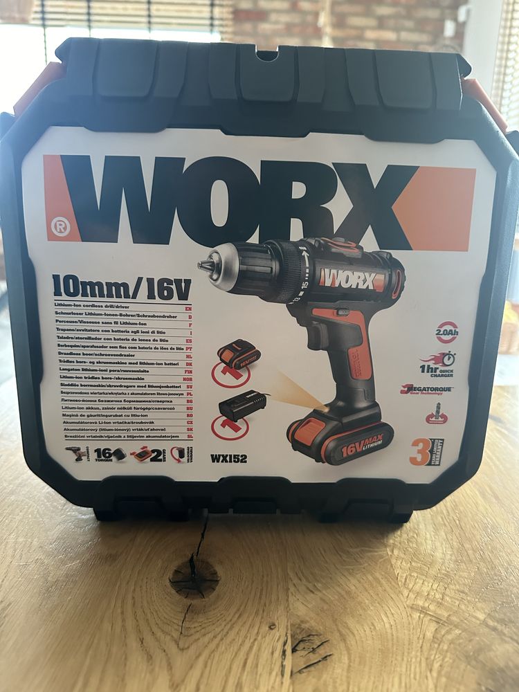 Wkretarka WORX WX152 zasilana akulumatorem 16v