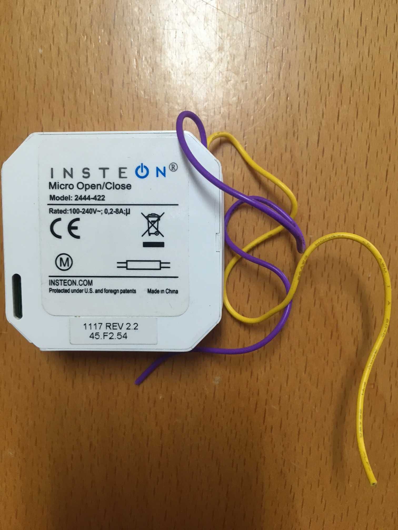 insteon micro-módulo estores (modelo 2444:422)