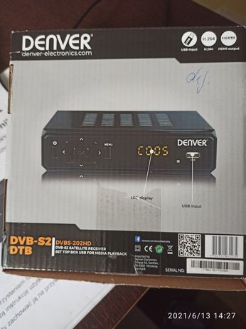 Dekoder satelitarny Denver DVB-S2