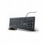 zestaw klawiatura i mysz trust mechaniczna 24088 czarna es qwerty