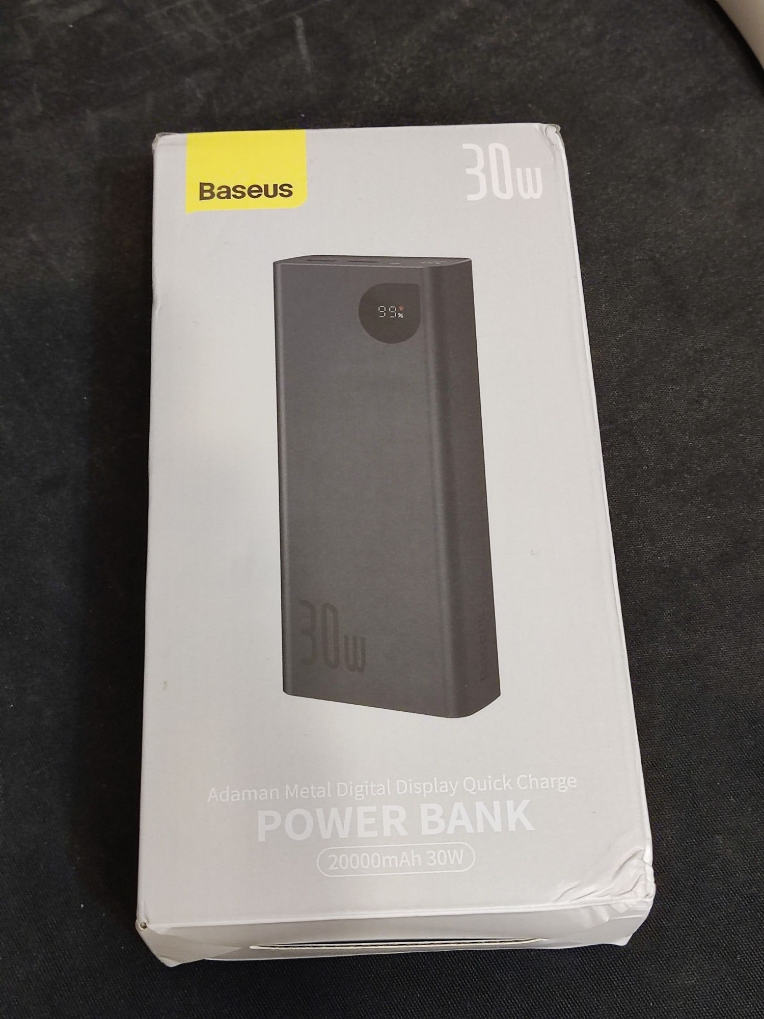 Павербанк power bank Baseus 30w 20000 mAh