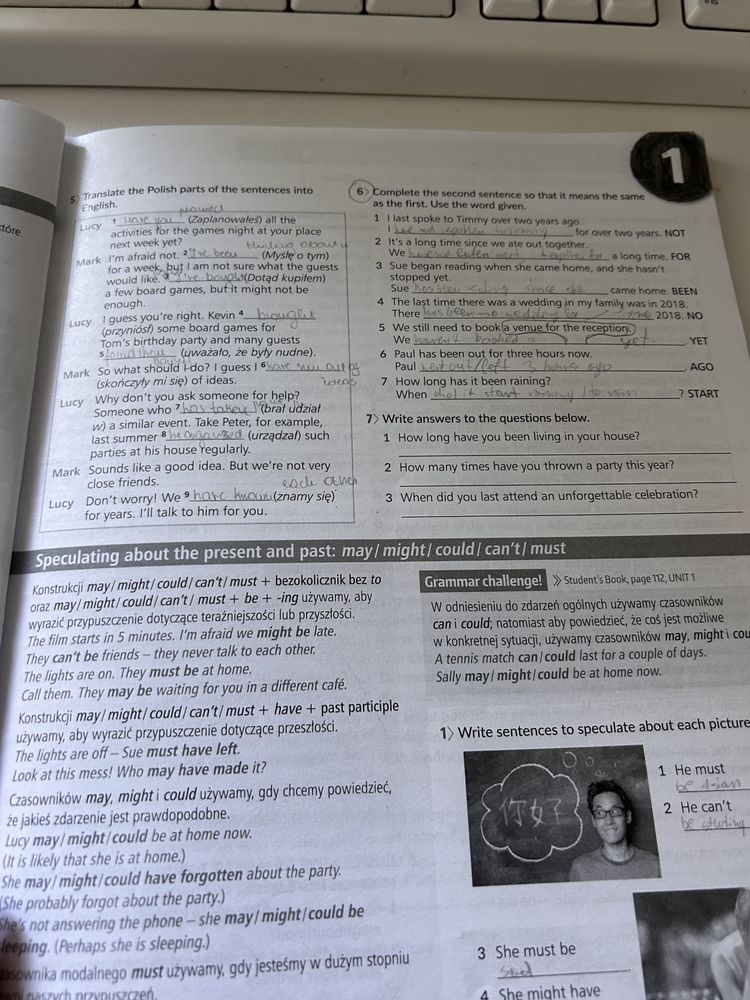 Password reset B2+ ćwiczenia