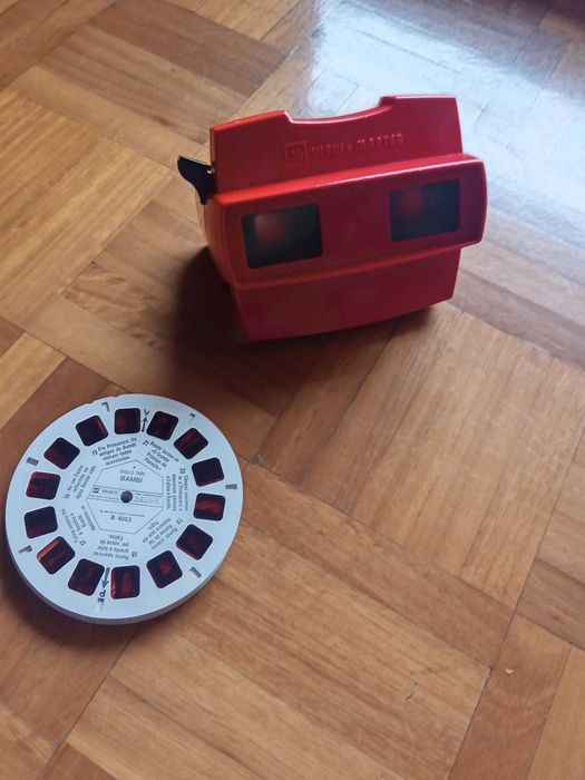 View master 3D  antigo a funcionar