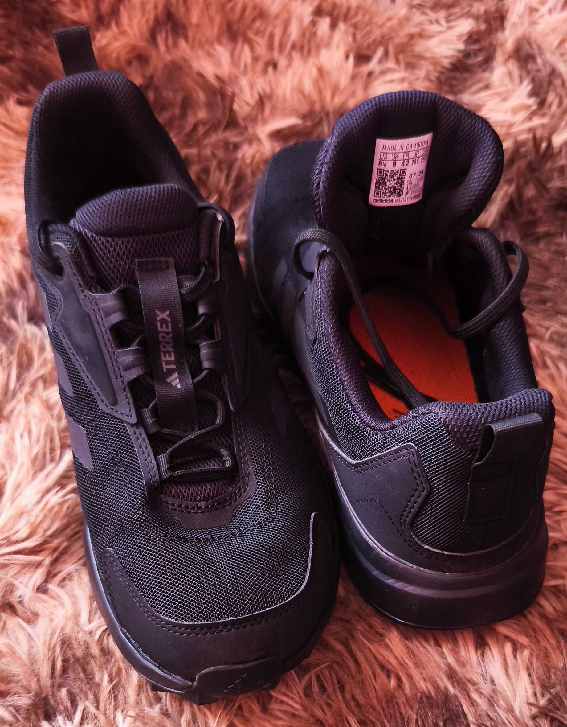 Buty męskie adidas trekingowe Terrex Anylander czarne rozmiar "42"
