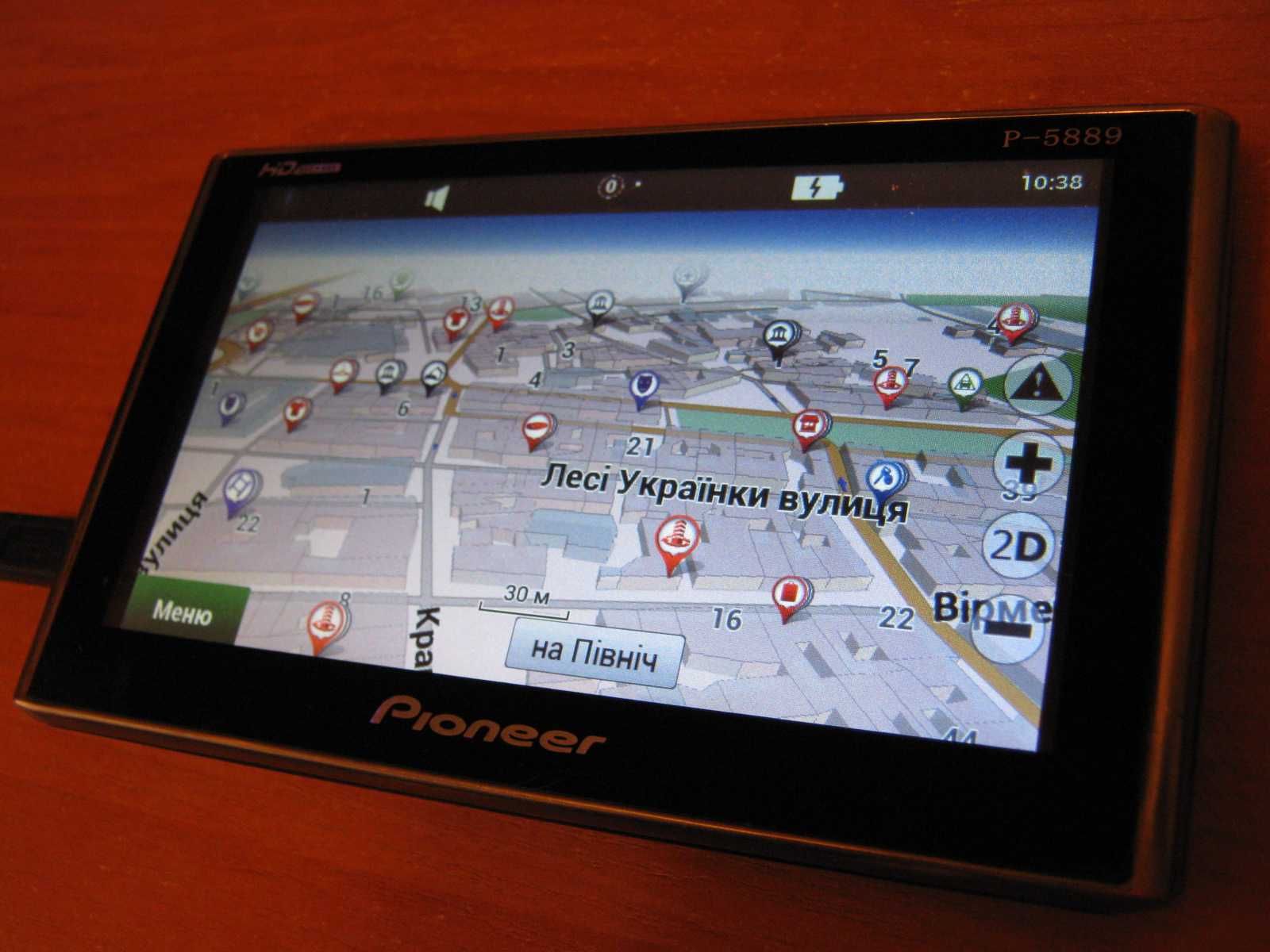 GPS для грузовика / фуры, навигатор Pioneer со свежими картами 2024г!