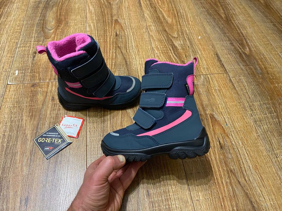Superfit GoreTex ботинки зимние термо сапожки черевики на девочку р.27