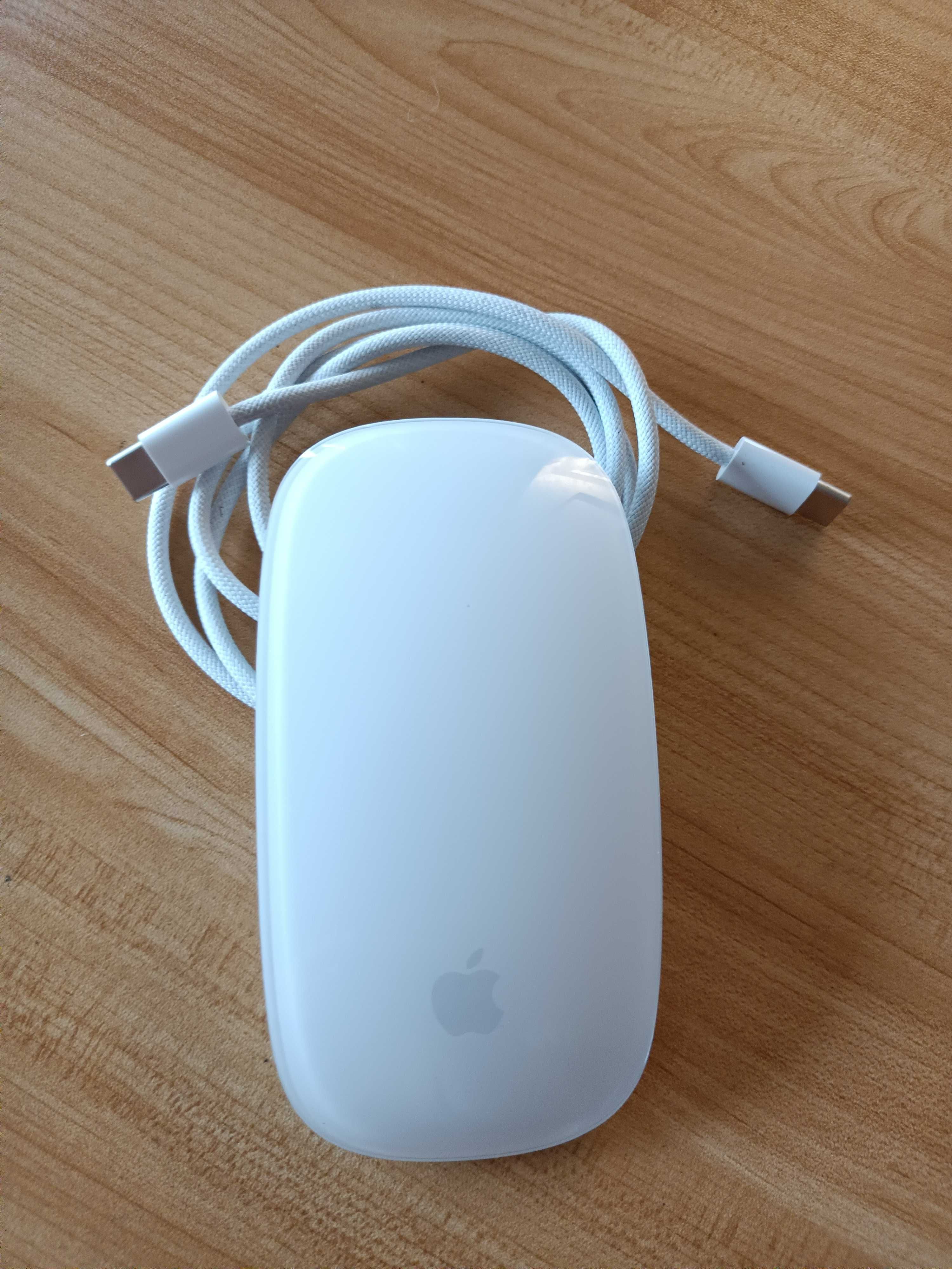 Myszka Apple bezprzewodowa nowa z pudełkiem i kablem