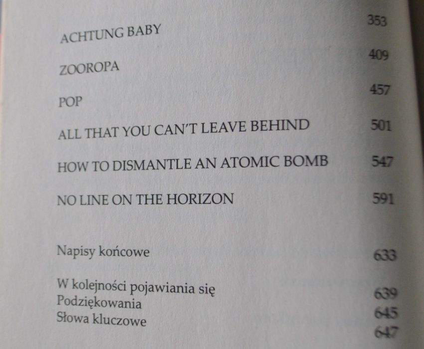 "U2 The Name of Love" Andrea Morandi książka nieużywana