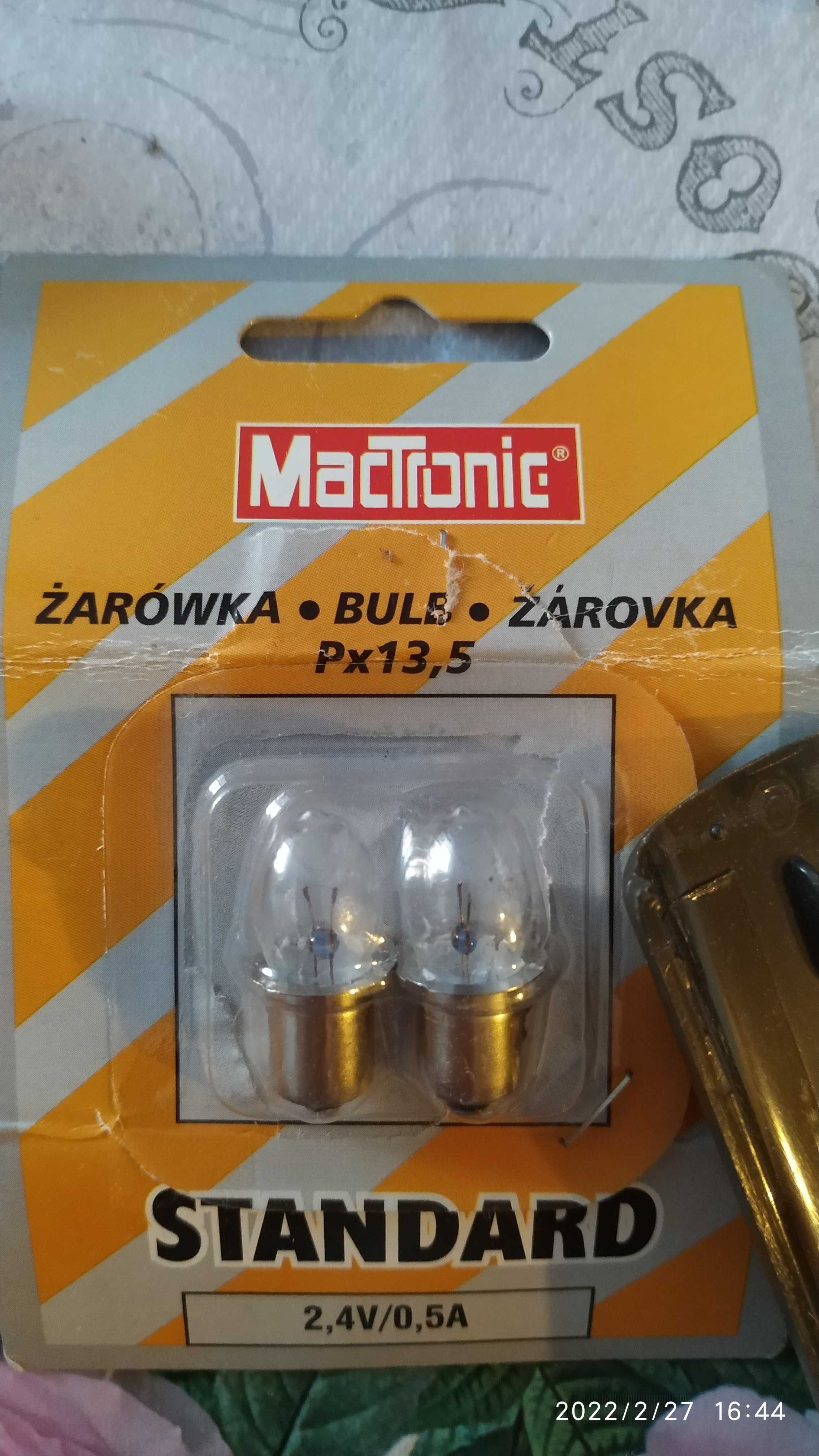 Mactronic 2 NOWE małe Żarówki