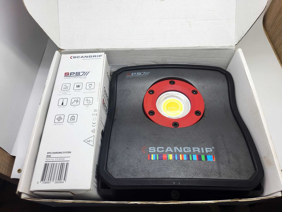 Lampa scangrip multimatch 3 connect led przenośna warsztatowa