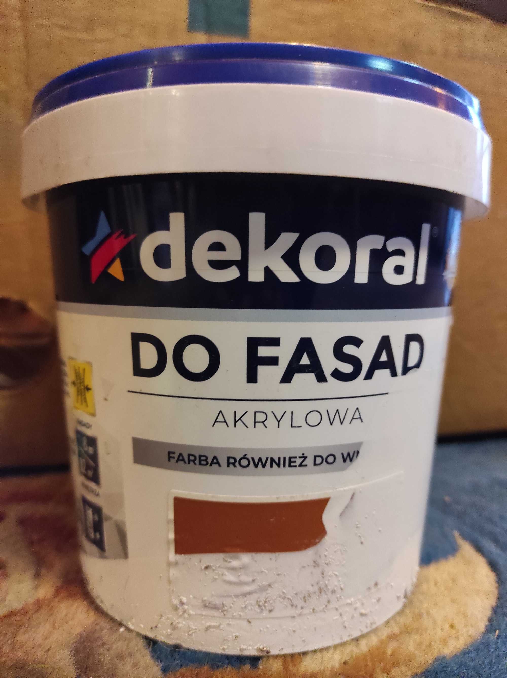 Nowa Stara Farba Dekoral do fasad 1l Rudy