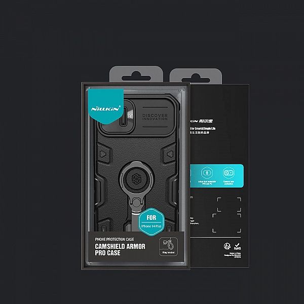 Nillkin CamShield Armor Pro Case etui iPhone 14 Plus pancerny pokrowie