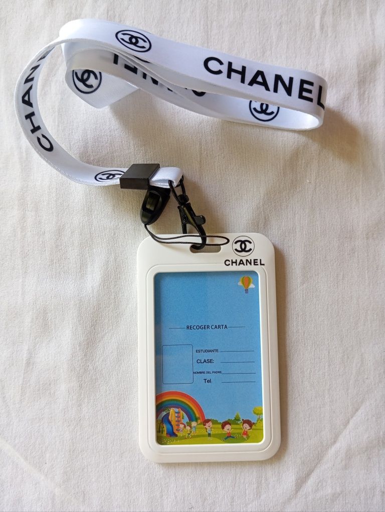Porta Cartão Chanel (Branco)