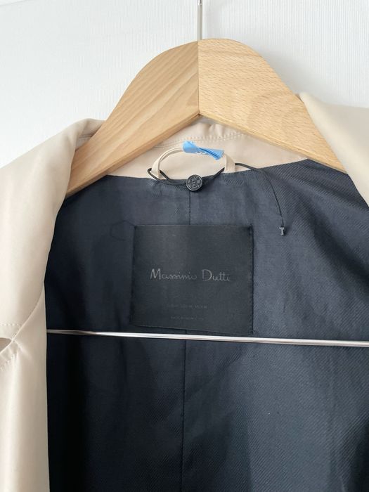 Massimo Dutti Trencz jasny beż