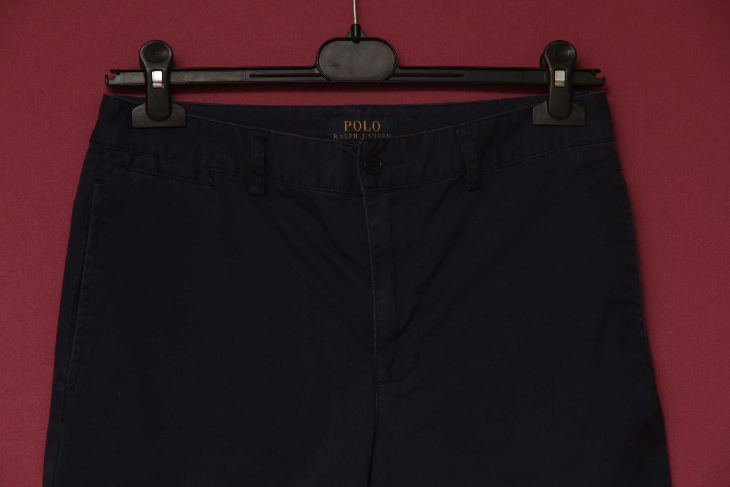 Polo Ralph Lauren рр 16 S-M брюки из хлопка и лайкры Garment Dyed