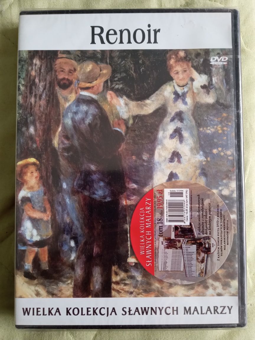 Renoir - Wielka Kolekcja Sławnych Malarzy tom 18 film DVD nowy w folii