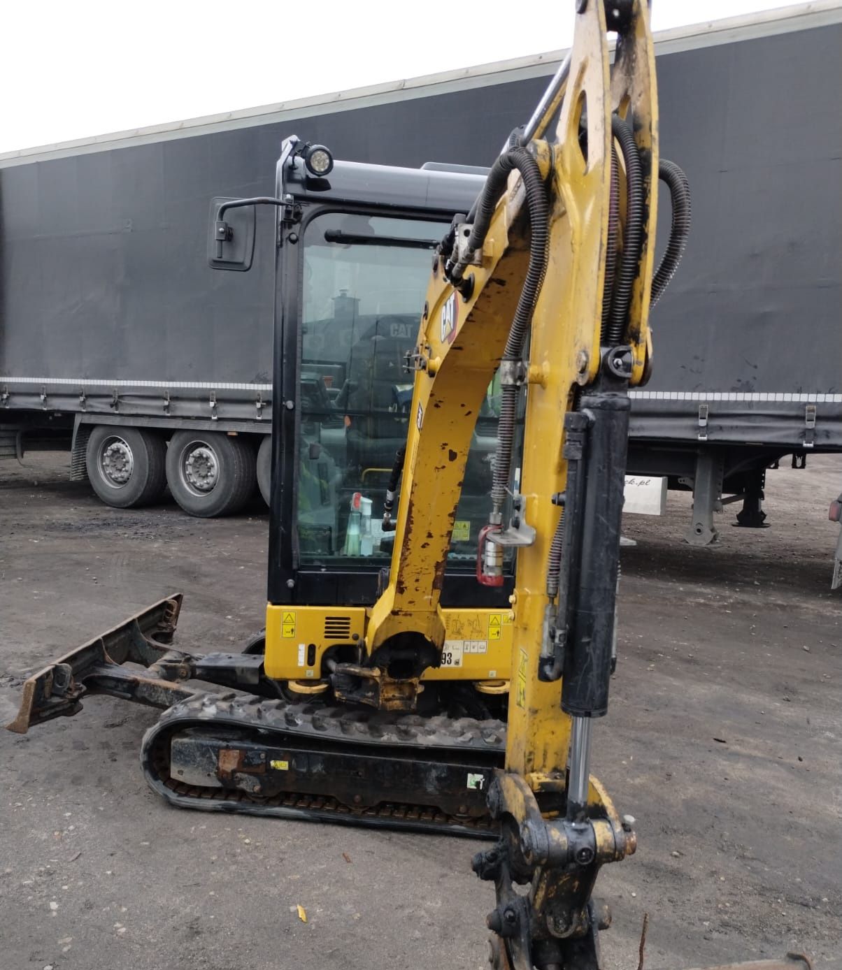 Minikoparka Cat 301.8 z klimatyzacja